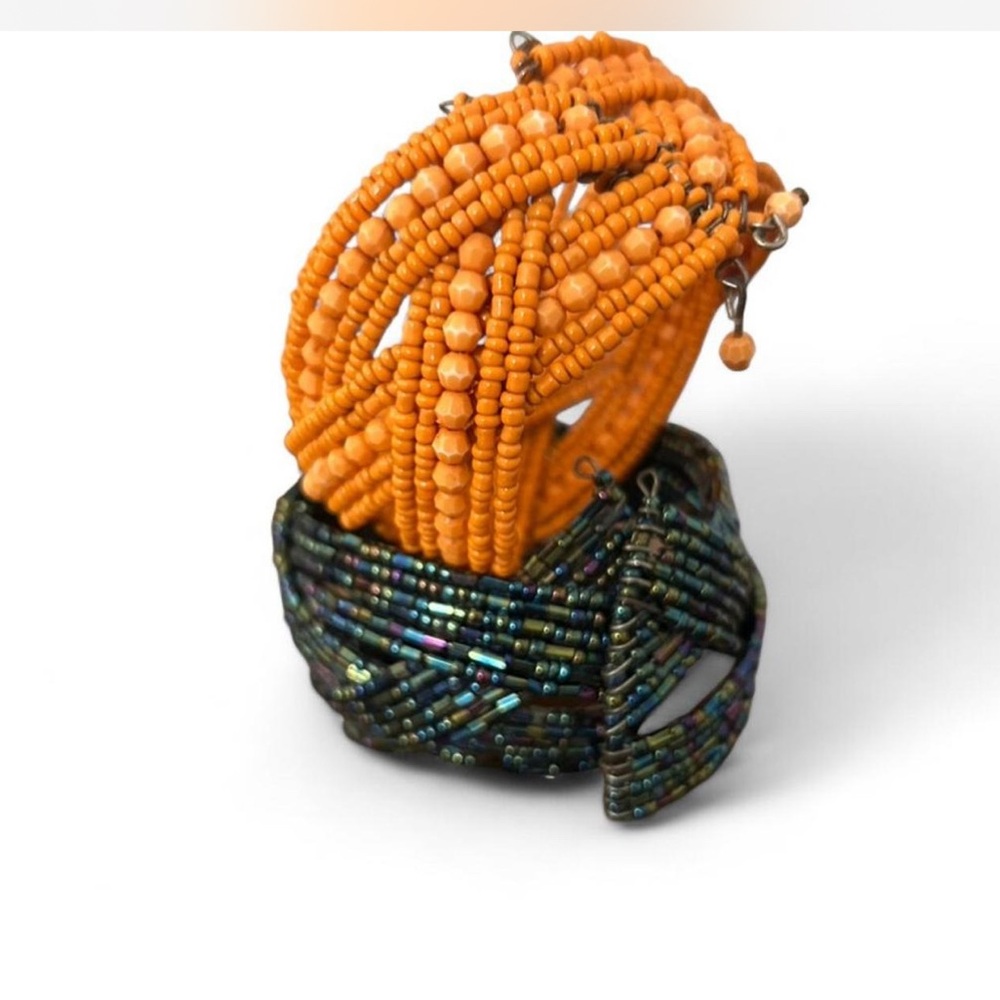 Multicolor Beaded Bracelets Set - Picture 5 of 5